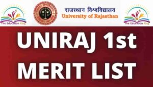 Rajasthan University Merit List 2021